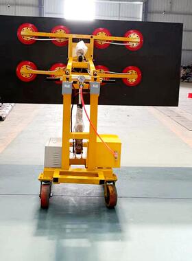 手推吸PDP真空吸盘厂家电动璃盘车板材玻移动升降搬运推车