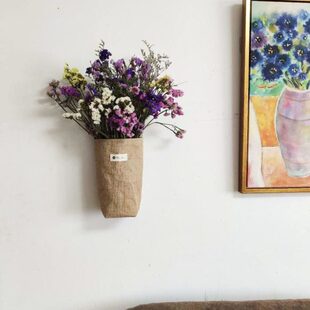 干花保存瓶专用花瓶干花放干花的容器干花花束插瓶墙壁装饰挂墙式