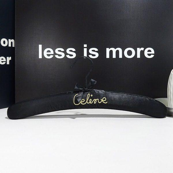 定制海绵绸缎衣架无痕不鼓肩包衣撑子黑金衣挂女士居家收纳衣架38,收纳整理,植绒衣架/布衣架,淘宝优惠券,粉丝福利购,淘宝优惠卷