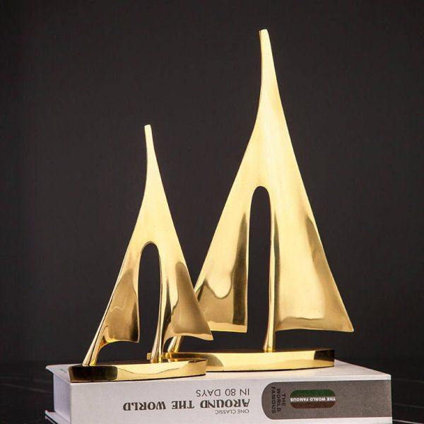 轻奢档黄铜帆船一帆风顺摆件家居公室创意酒柜玄关电视柜装饰,饰品/流行首饰/时尚饰品新,摆件,淘宝优惠券,粉丝福利购,淘宝优惠卷