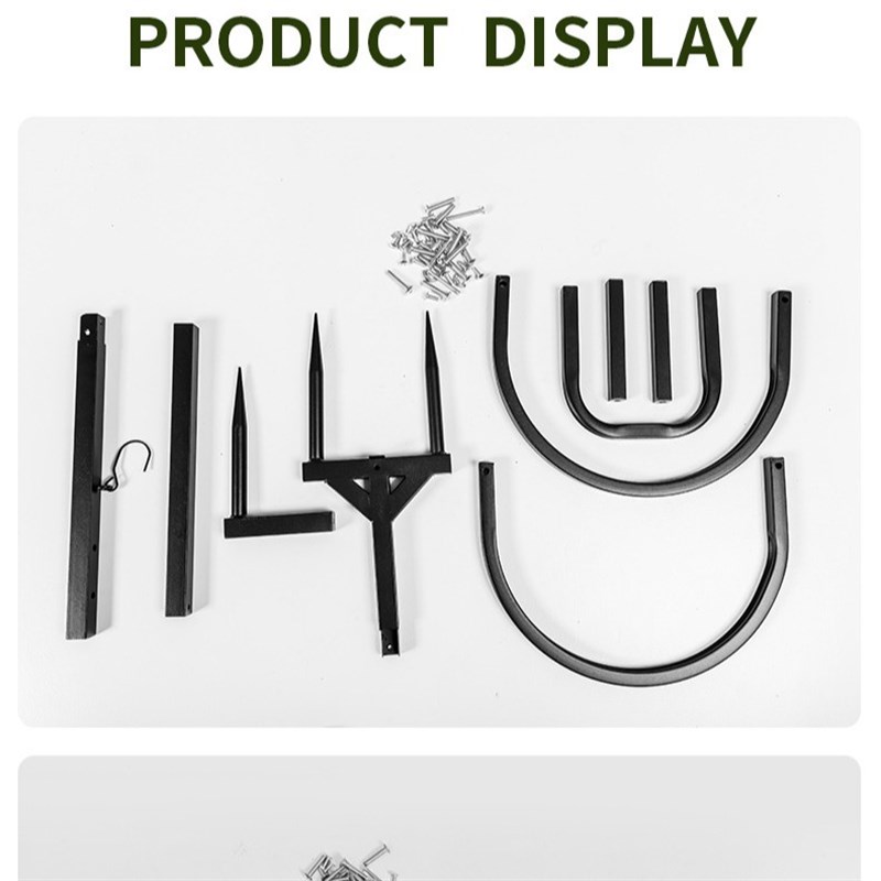 户外水管收纳挂钩立式支架室外花园林浇花洗车软管支架金属卷绕器