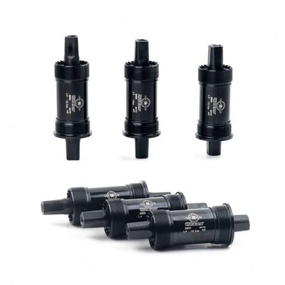 山地自行车68mm五通用方孔中轴116铝碗中轴118mm 122.5mm多种规格