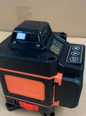 新款4D橙色2电16线水平仪W