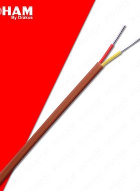 ROHAM热电偶线K型测温线T型延长线J型补偿导线E型N型四氟TT-K-24