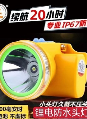 特铭量头灯4635超长续航强光超亮迷你头戴式手电筒防水18650户外