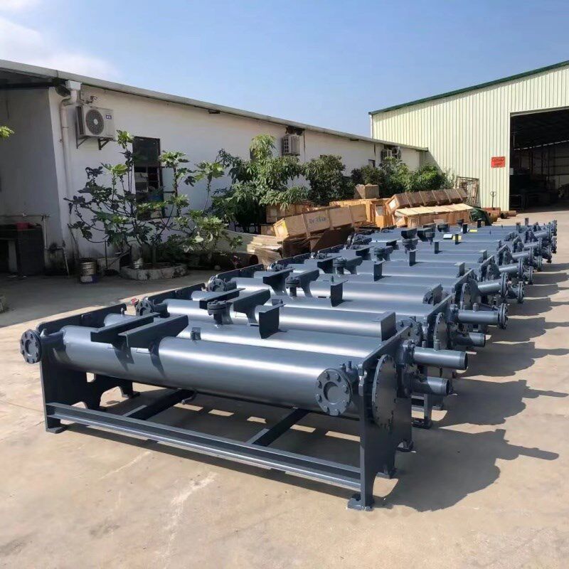 60匹100匹200匹管壳式换热器铜管制冷蒸发器螺杆冷水机蒸发器定制