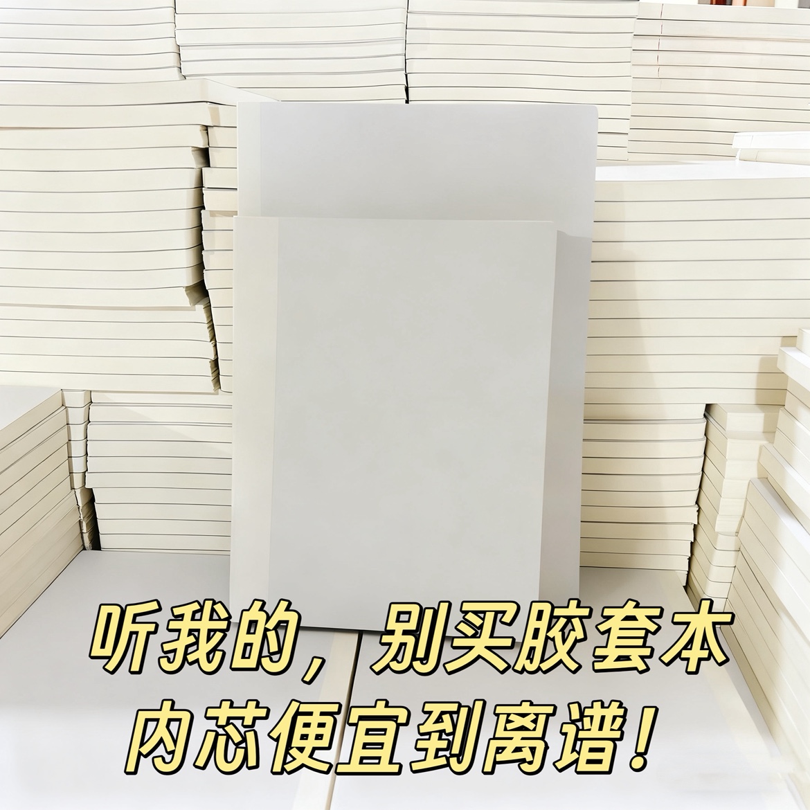 JOYTHINK胶套本子内芯笔记本B5皮套本替换芯A5横线本学生记事本