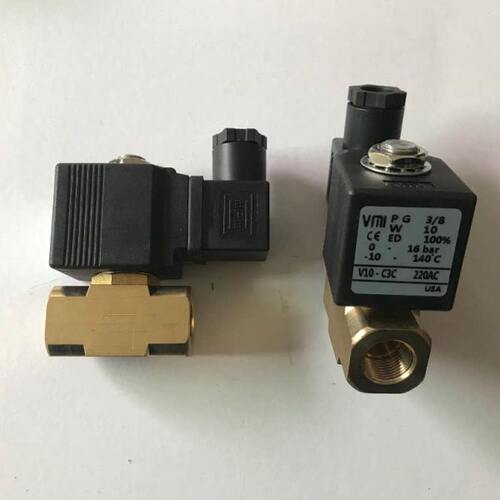 V10 C3C P G3/8两位两通糙粒机专用电磁阀  三分通水电磁阀大口径