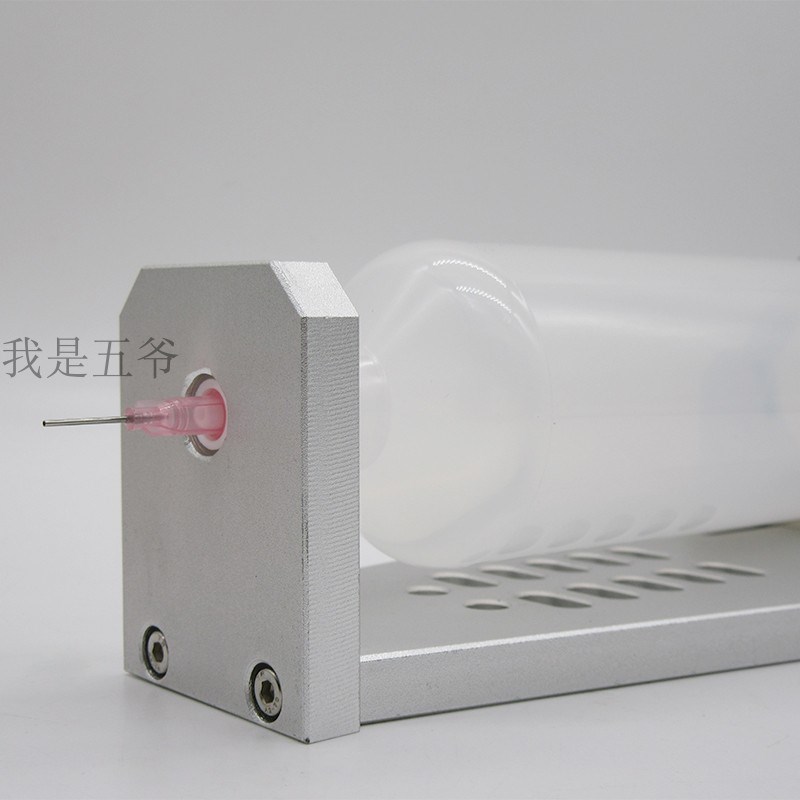 300CC 500CC针筒固定支架 点胶大容量针筒 固定支架 三轴针筒支架