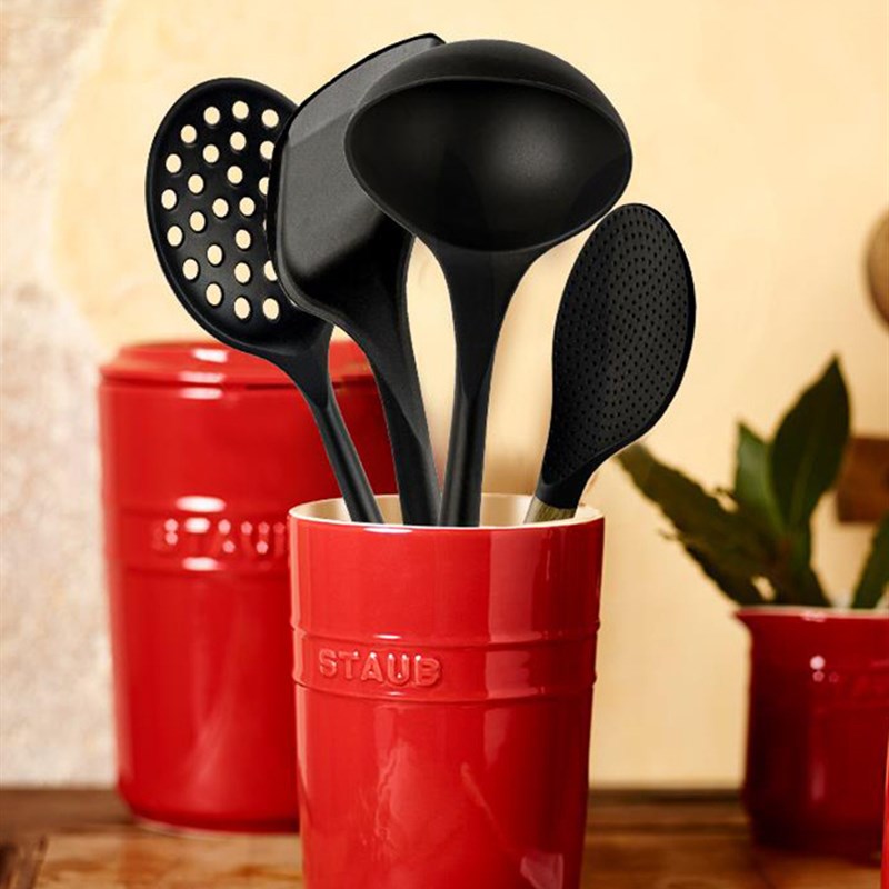 06YM硅胶中式不粘锅铲子汤勺漏勺饭勺炒菜耐高温锅铲4件套