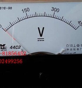 中达仪表厂 直流电压表44C2-450V 200V 250V 300V 450V 500V 600V