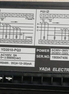 YD2010-PQ4/WP2010-PQ4/YD2010-P4/YD2010-Q4/WP2010-P4/三相四线