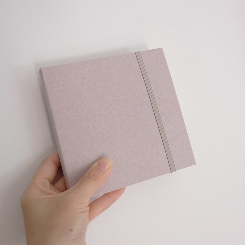 青谷手工速写本200g半棉细纹水彩纸方形A5A6随身口袋本画画记录本