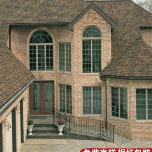 浙江易构沥青油毡玻纤瓦仿古木屋别墅彩钢屋顶屋面瓦防水隔热瓦片