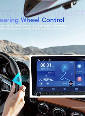 车9寸安卓通用4机导航M载P5播放器PS导63748G航一体机MP收音机倒