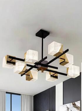 客厅吊灯2欧0个98624新款现代简约大气轻奢网红创意性艺术大厅主