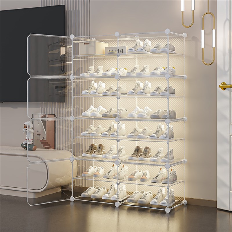 鞋盒家用门口鞋子透明收纳盒多层C简易大容量网红鞋架子省空间鞋