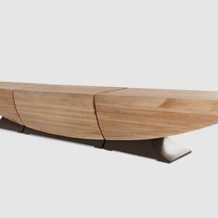 长条长凳实木长椅子 民宿大厅等候休息区新款 北欧创意LOFT个性 时尚