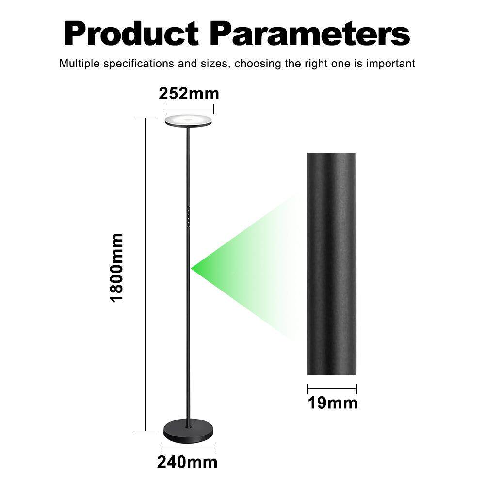 立落地灯高级感客厅高颜值卧室床极头沙发灯702式简北风装饰阅欧