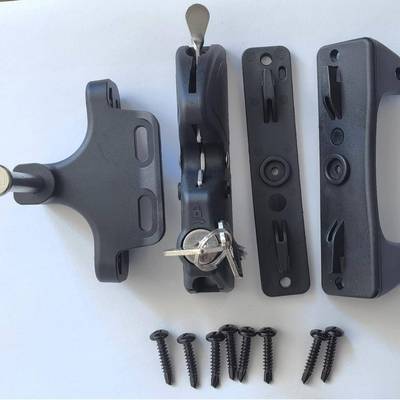 动厂家直供门自落锁栅栏篱笆锁护JHT栏各锁种护栏围栏锁