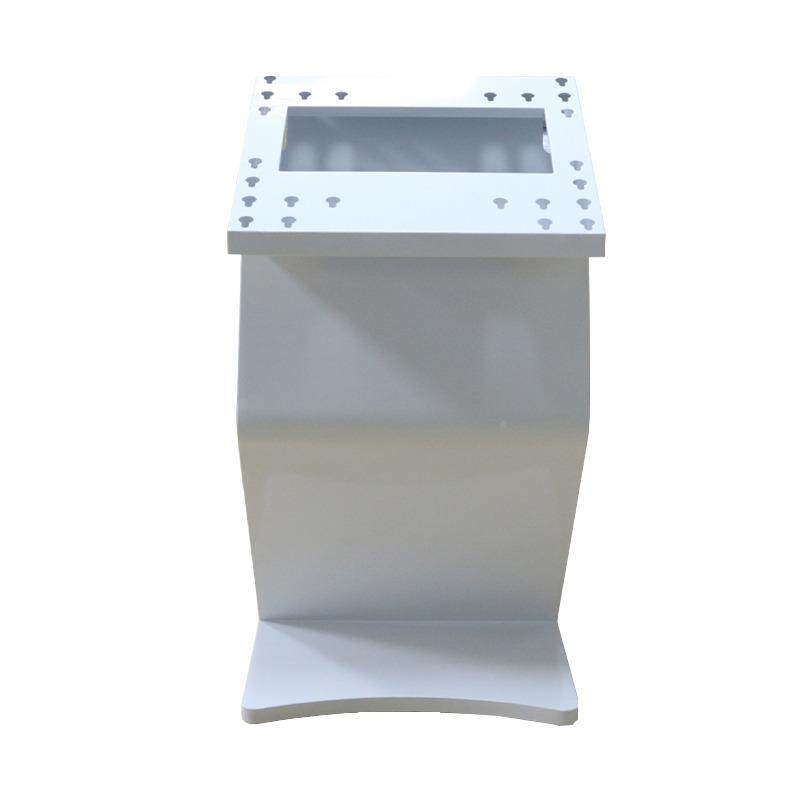 一体机式灯底座广告机底工卧控机落独地支架可装电脑立带显卡机箱