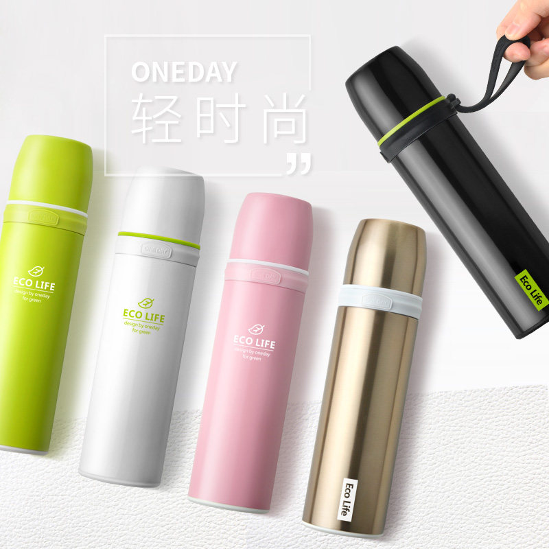 真侣保温空男女不锈钢韩版水杯情保冷/保温杯