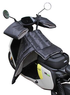 电79300动瓶车挡风冬季加绒加厚电踏板摩托车风防罩防雨防寒被冬