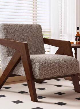 德椅理28子查中古风沙发椅咖啡厅民宿休闲懒人看书酒椅店茶桌阳台