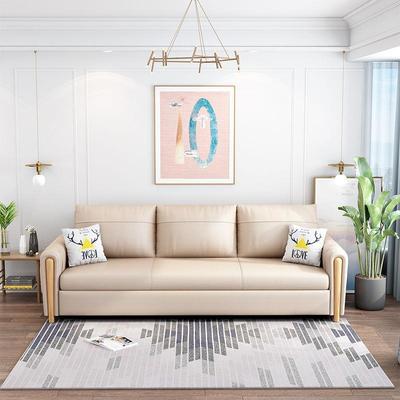 折叠伸沙床发两用功36414能可拆洗小户型客厅双人缩储物科技布沙