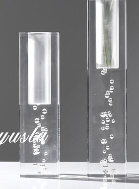 瓶简WYL约插干花厅茶几餐厅吧台客柜阳花台民宿样板间器软装饰品