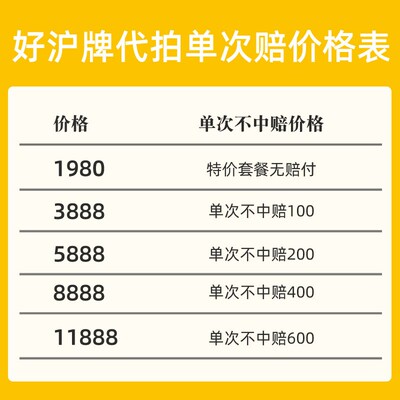 高沪牌代拍  代拍沪牌格价 低 赔付好 中标快