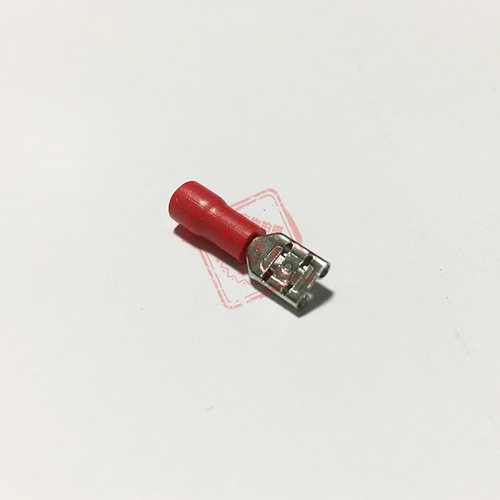 FD81.25-187 冷压母预绝缘接线端子 4.8插簧 线耳线鼻子1-1D黄7铜