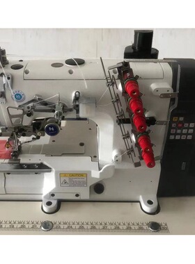 500四针六线三针五线高速绷缝机飞马款T恤内衣运动衫的下摆大方头