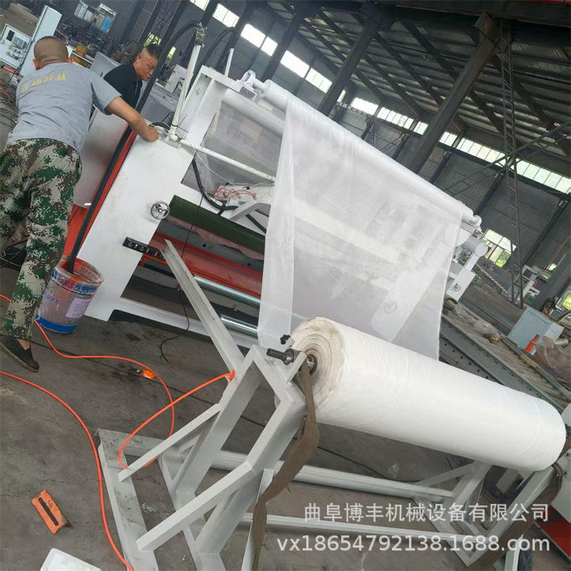 玻璃纤维网格布料树脂胶涂胶机 无纺布涂布机 毛毡浸胶烘干一体机