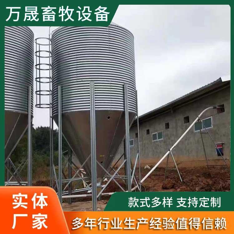 猪用自动化料线育肥舍赛盘链条式上料线60料管连接控制箱操作