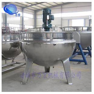 厂家供应燕窝粥夹层锅阿胶熬糖锅设备豆沙馅馅料炒制设备