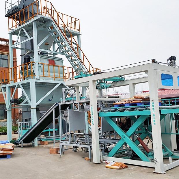 年产10万方干粉砂浆站泽邦全自动砂浆干拌站砂浆添加搅拌设备