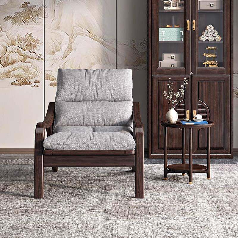 新5051式全中实木躺台阳沙发椅摇椅紫金檀木卧室休椅闲椅懒人沙发