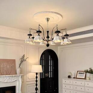 法式古风客厅吊灯欧式现代南辉风卧室洋美式复古餐厅吊灯星449中