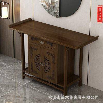 玄关桌式加高中供桌品桌条LQW案走廊边桌意门厅贡玄禅关台客厅端