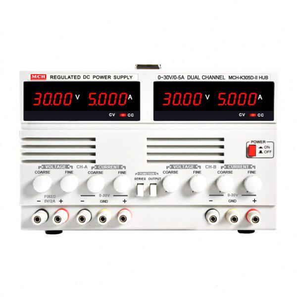 可调直流电源开关电源双路电源30V5A 30V10A 16手机充电口