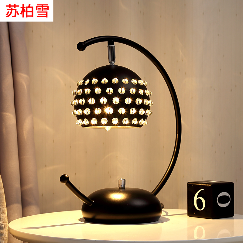 床头灯卧室家用台灯温馨浪漫创意时尚现代简O约北欧触摸调光轻奢