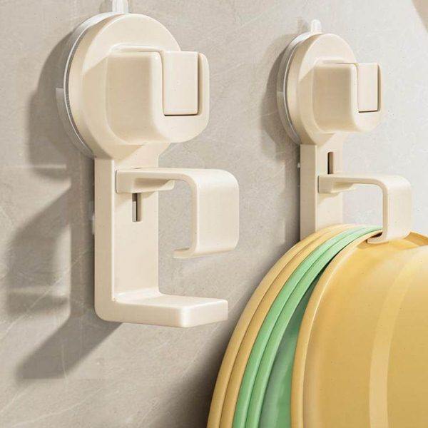 吸盘脸盆挂钩浴室盆子置物架厕所免打孔挂盆神器墙上壁挂固定收纳,家庭/个人清洁工具,脸盆架,淘宝优惠券,粉丝福利购,淘宝优惠卷