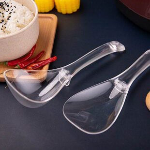 轻奢风饭勺粥勺两支高温耐热勺子家用电饭锅盛饭勺不粘米饭勺铲勺