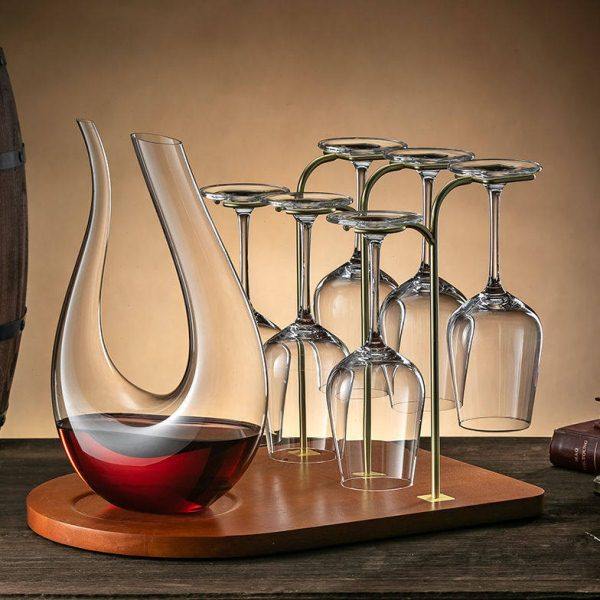 轻奢挡红酒杯架客厅家用放红酒的架子倒挂酒杯收纳展示架摆件,收纳整理,红酒架,淘宝优惠券,粉丝福利购,淘宝优惠卷
