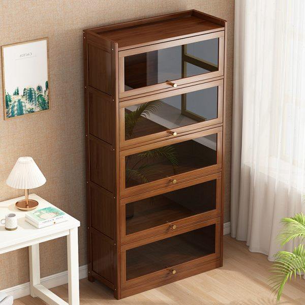 书架落地置物架家用书柜子储物柜儿童简易桌面防尘书桌收纳柜靠墙,收纳整理,书桌收纳置物架,淘宝优惠券,粉丝福利购,淘宝优惠卷