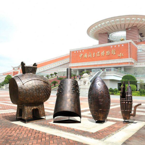 复古怀旧户外园林景观装饰品商场美陈小品仿铜乐器雕塑玻璃钢摆件,家居饰品,户外/庭院摆件,淘宝优惠券,粉丝福利购,淘宝优惠卷