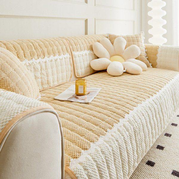 2023新款毛绒沙发垫四季通用灯芯绒沙发套罩防滑坐垫靠背盖布盖巾,居家布艺,沙发垫,淘宝优惠券,粉丝福利购,淘宝优惠卷