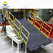 码 头升降可倾斜装 卸货平台可调度货柜登车桥厂房月台卸车升降机