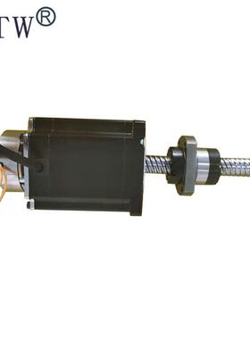 86滚珠丝杆步进电机带刹车34HS大扭矩止刹电机外驱式数控电机